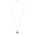 Vintage Inspired 14K White Gold Filigree Diamond Locket Necklace - 4