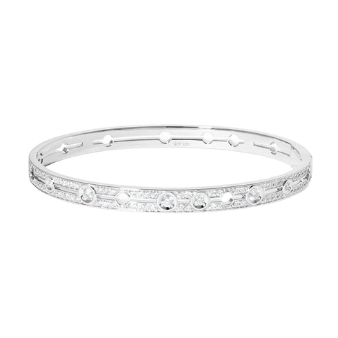 Pulse Bracelet in 18K White Gold with Diamonds - 2