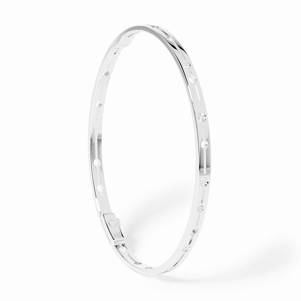 Pulse Bracelet in White Gold with Diamonds - 1