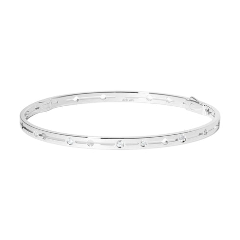 Pulse Bracelet in White Gold with Diamonds - 3