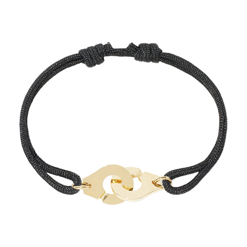 Menottes Dinh Van Medium Cord Bracelet in Yellow Gold - 1