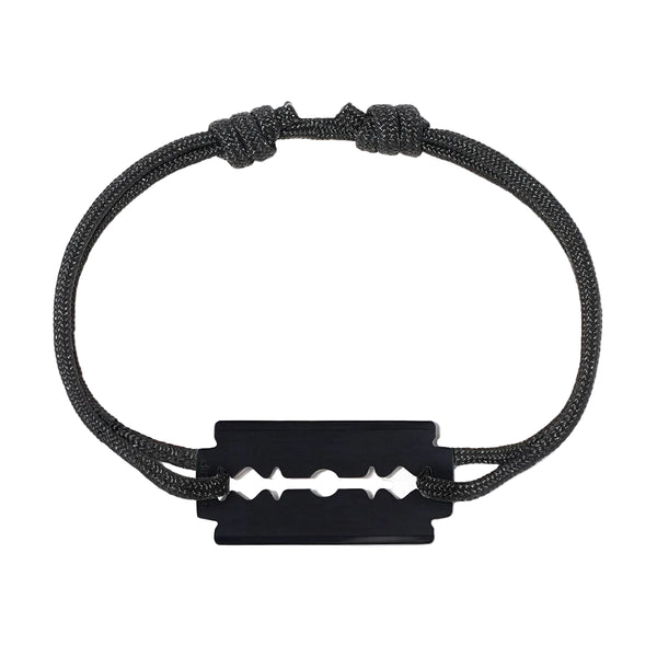 Lame de Rasoir Medium Cord Bracelet - 1