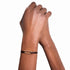 Maillon L Cord Bracelet in Yellow Gold with Diamonds - 2