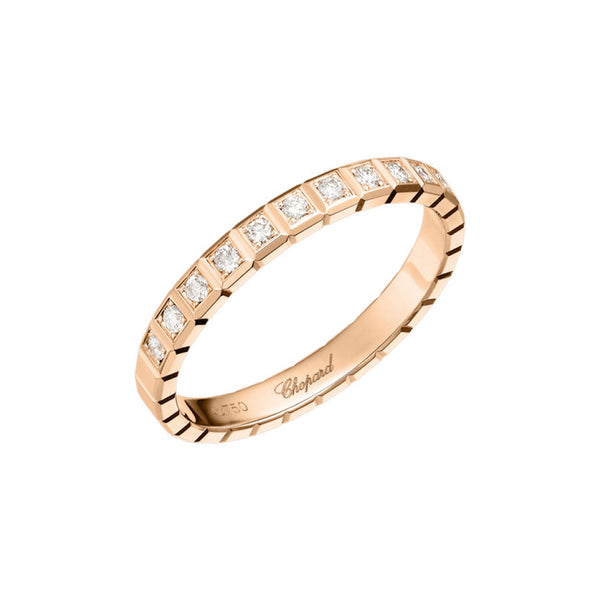 Ice Cube Rose Gold Ring - 1