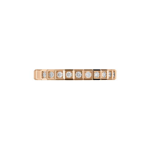 Ice Cube Rose Gold Ring - 2