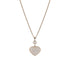 Happy Hearts Rose Gold Necklace - 1
