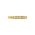 Ice Cube  Yellow Gold Ring - 2