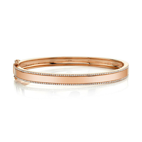 Kate 0.47ct Diamond Id Bangle - 1