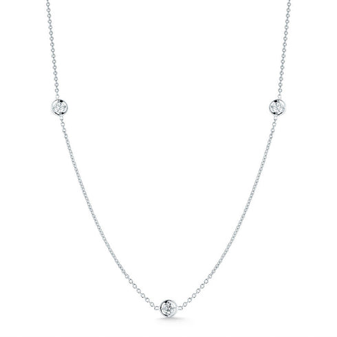 Diamonds By The Inch Classic Station Necklace - 1