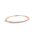 14k Gold & Diamond Bangle - 0.90ct - 2