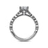 Vintage Marquise Accent Engagement Ring - 2