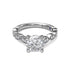 Vintage Marquise Accent Engagement Ring - 3