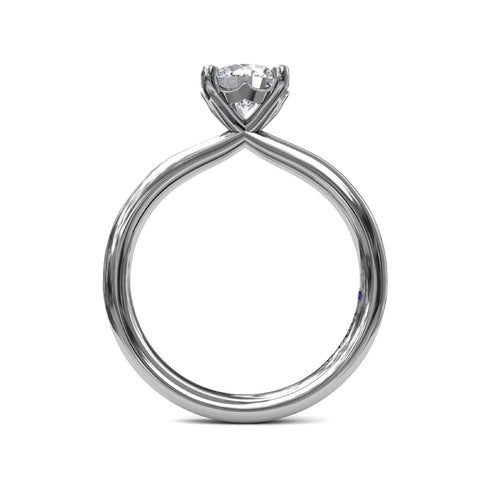 Timeless Round Cut Solitaire Engagement Ring - 2