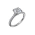 Classic Round Cut Solitaire With Hidden Halo - 1