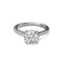 Classic Round Cut Solitaire With Hidden Halo - 3