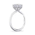 White Gold Round Diamond Solitaire Engagement Ring - 2
