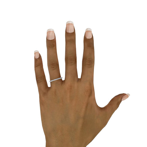 Diamond Wedding Band - 3