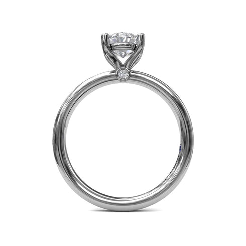 Classic Oval Cut Solitaire - 2