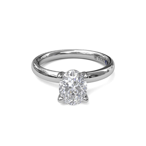 Classic Oval Cut Solitaire - 3