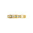 Ice Cube  Yellow Gold Ring - 2