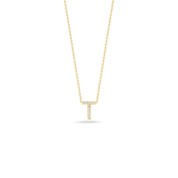 Tiny Treasures Diamond Love Letter Necklace - 1