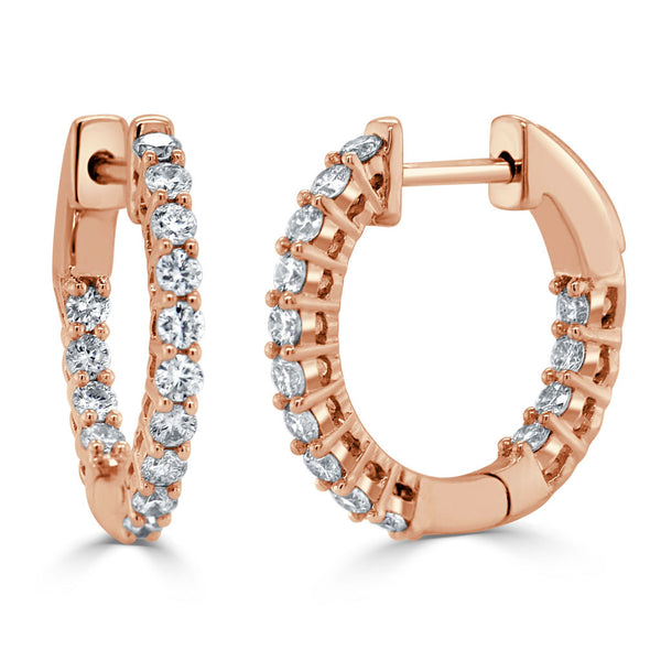 14k Gold & Diamond Stud Earrings - 0.30ct - 1