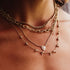 14k Gold Medium Curb Chain Necklace - 2