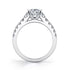 Round Cut Classic Diamond Engagement Ring - Luna - 2