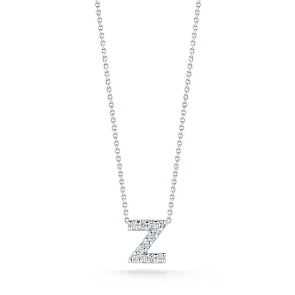 Tiny Treasures Diamond Love Letter Necklace - 1