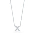 Tiny Treasures Diamond Love Letter Necklace - 1