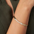 Double Pear & Round Diamonds Love Always Bracelet - 3