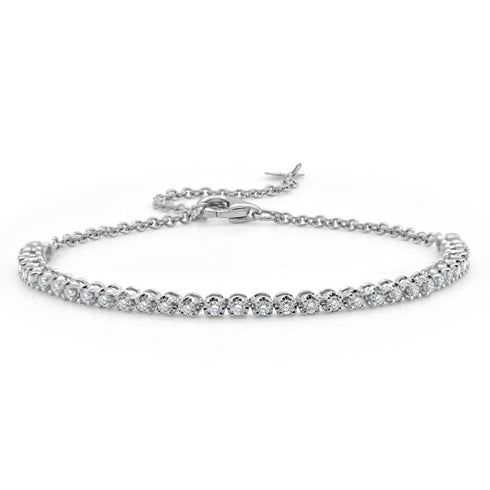 14k Gold & Diamond Bracelet - 0.54ct - 1