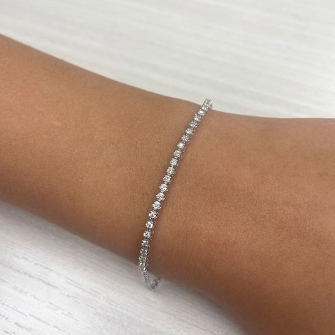 14k Gold & Diamond Bracelet - 0.54ct - 2