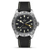 Black Bay Pro on Hybrid Rubber And Leather Watch - 2