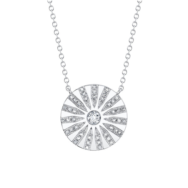 Kate 0.20ct Diamond Circle Necklace - 1