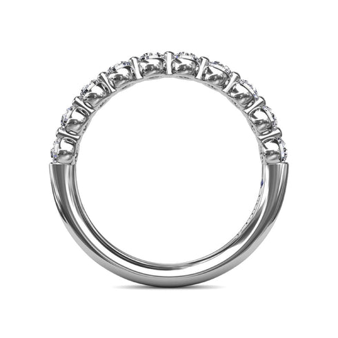 Single Prong Set Anniversary Band - 2