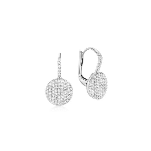 Petite Infinity Leverback Earrings - 1