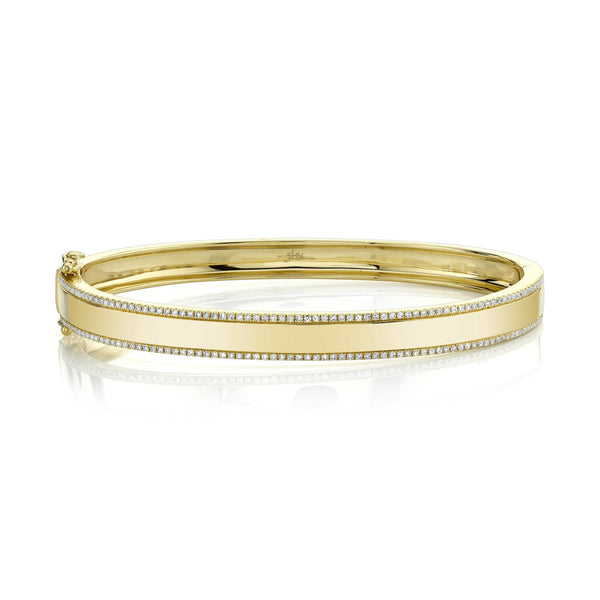 Kate 0.47ct Diamond Id Bangle - 1