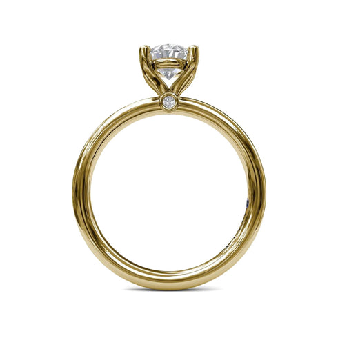 Classic Oval Cut Solitaire - 2