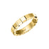Ice Cube  Yellow Gold Ring - 1