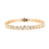 Marquise Bezel Set Graduated Bracelet - 2