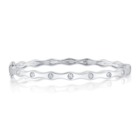 Kate 0.45ct Diamond Bangle - 1