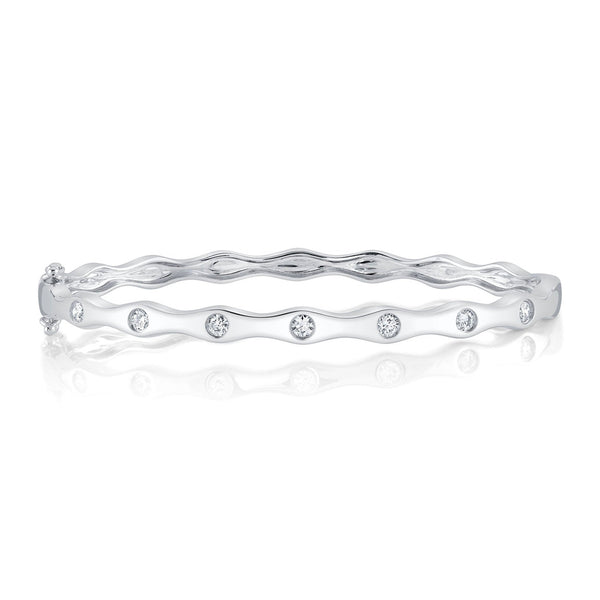 Kate 0.45ct Diamond Bangle - 1