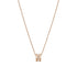 Ice Cube Rose Gold Necklace - 1