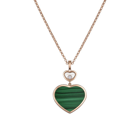 Happy Hearts Rose Gold Necklace - 1