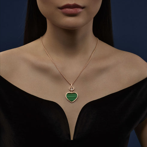 Happy Hearts Rose Gold Necklace - 3