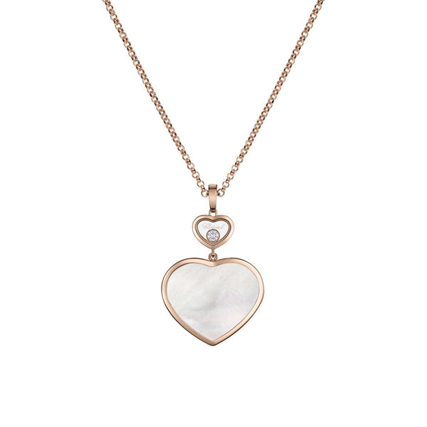 Happy HeartsRose Gold Necklace - 1