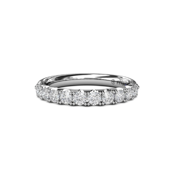Pave Diamond Anniversary Band - 1