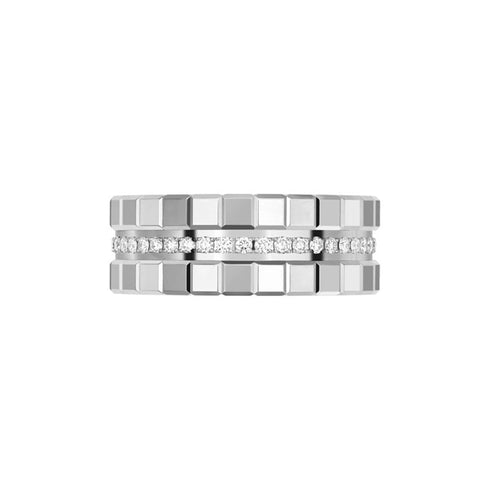 Ice Cube White Gold Ring - 2