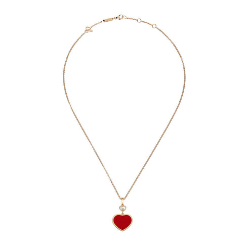 Happy Hearts Rose Gold Necklace - 2